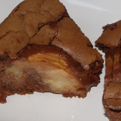 Fondant chocolat poire chataigne