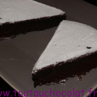 torte au chocolat noir