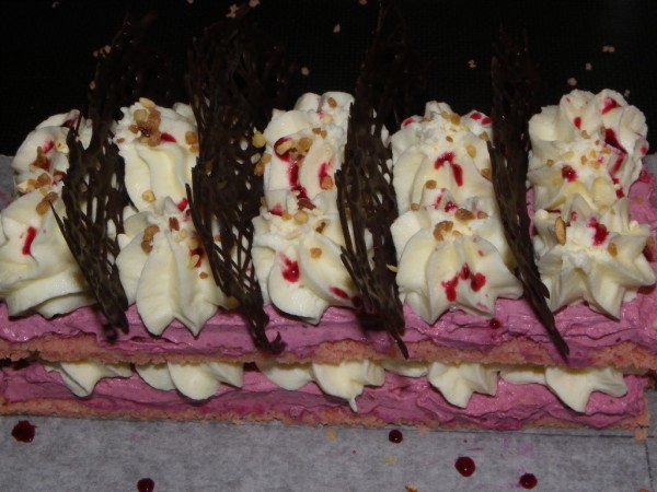 la bûche rose