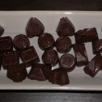 Caramel au chocolat noir