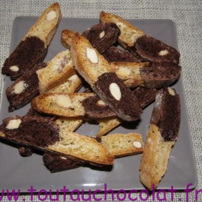 croquants au chocolat et aux amandes