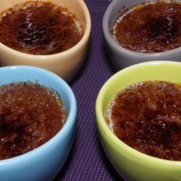 Crème brûlée au chocolat caramel