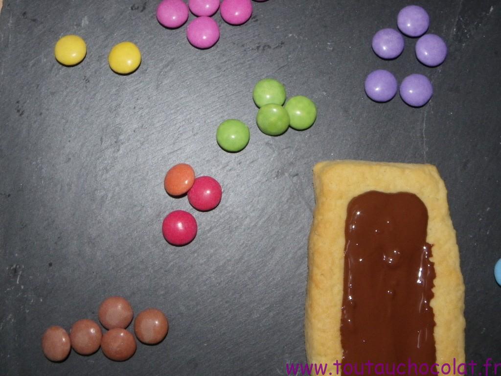 tartines aux smarties