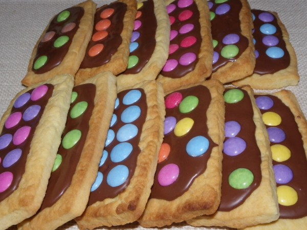 tartines aux smarties