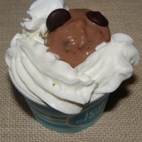 glace au chocolat noir