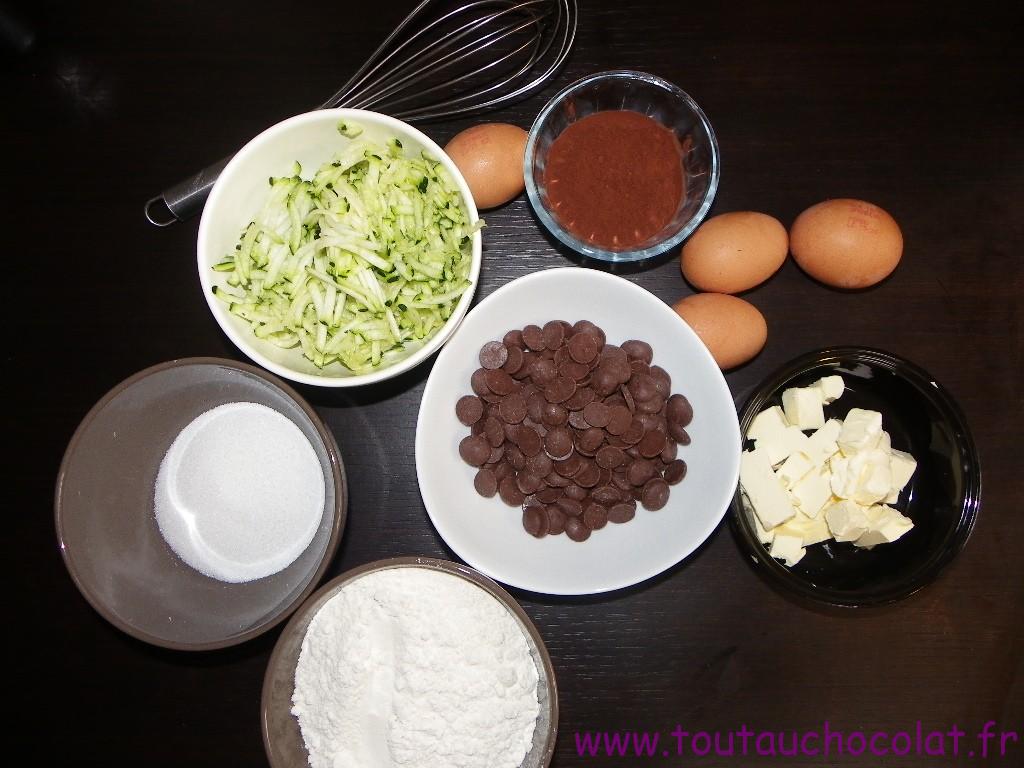 Gâteau à la courgette et au chocolat