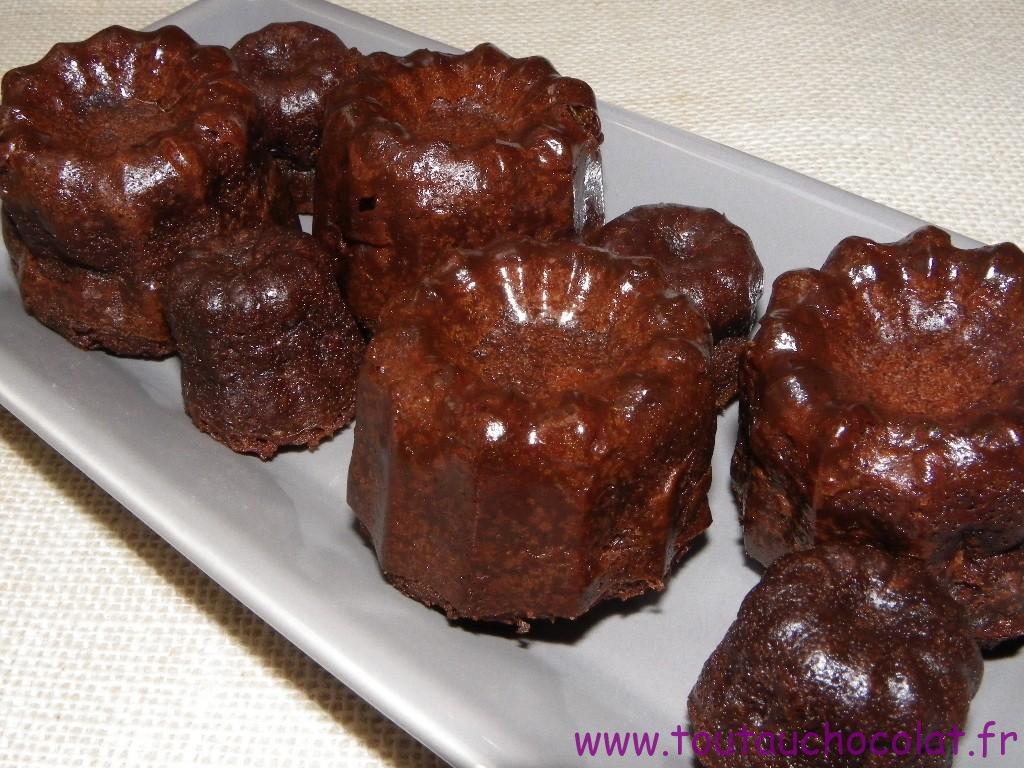 cannelés au chocolat