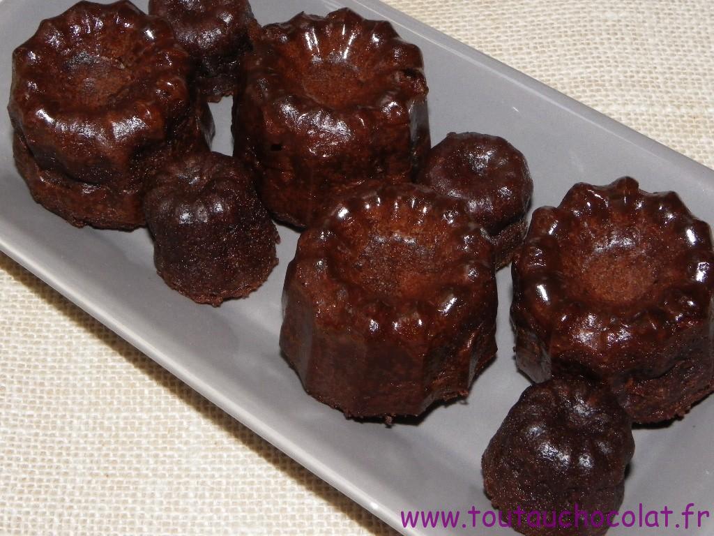 cannelés au chocolat