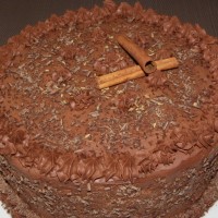 gâteau aux épices et au chocolat