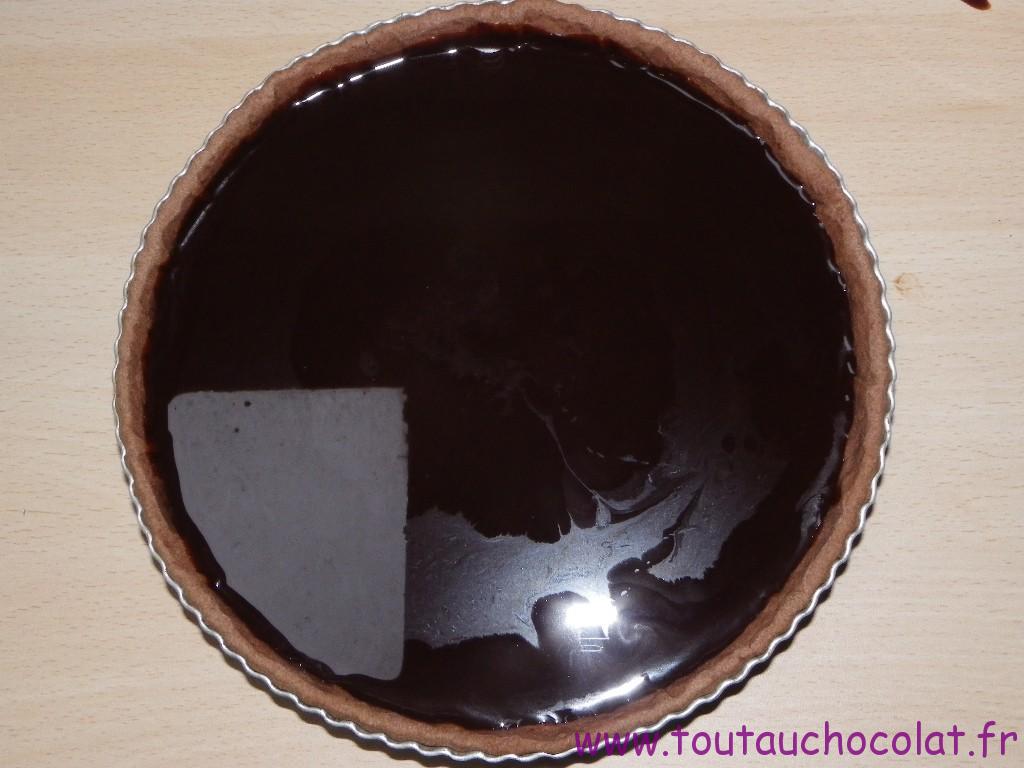 glaçage miroir au cacao