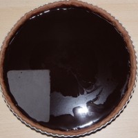glaçage miroir au cacao