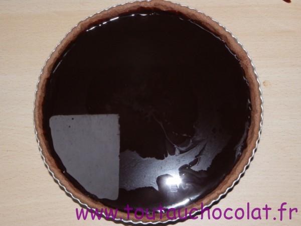 glaçage miroir au cacao