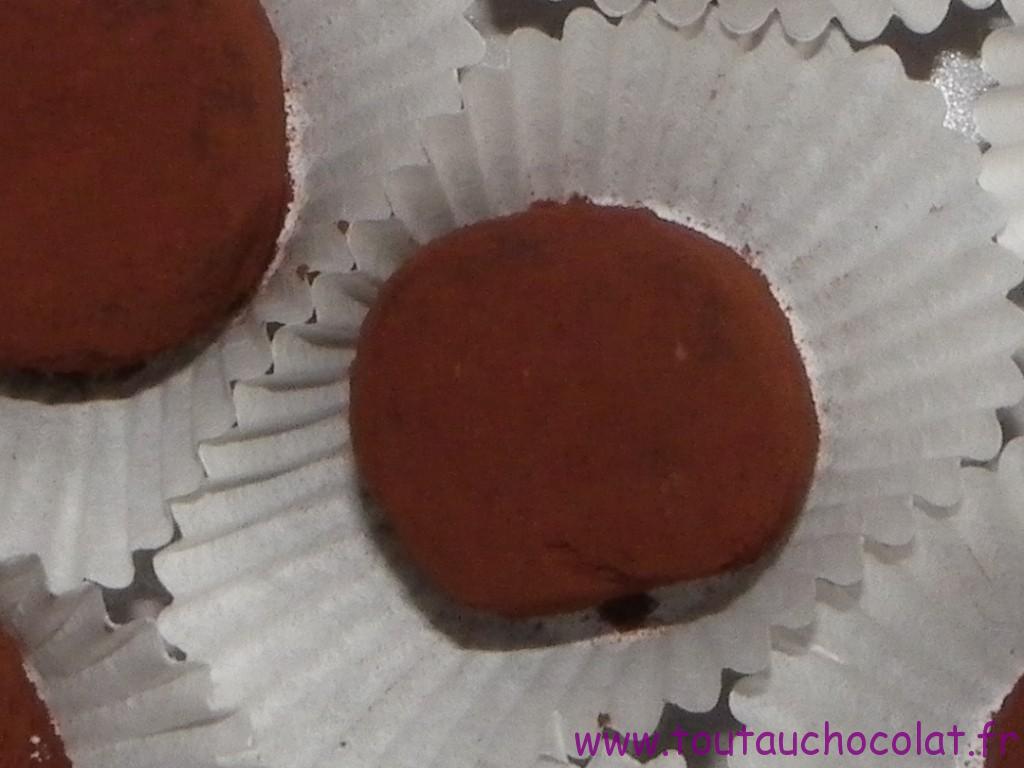 truffes au chocolat au lait